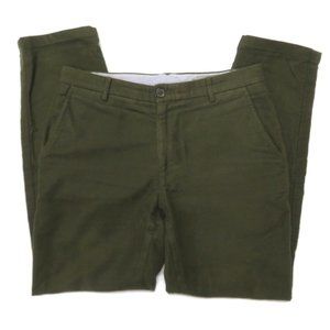 Jomers Chino Pants Mens 31 x 28 Slim Green